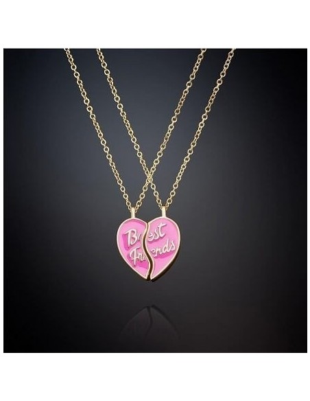 Divisible necklaces Chiara Ferragni Best Friends Pink heart J19AVI01