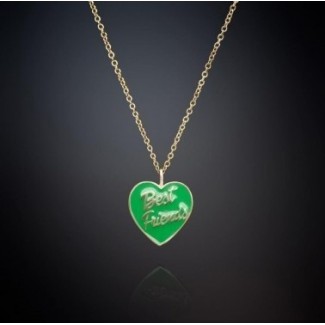 Collana Chiara Ferragni Best Friends cuore verde J19AVI02