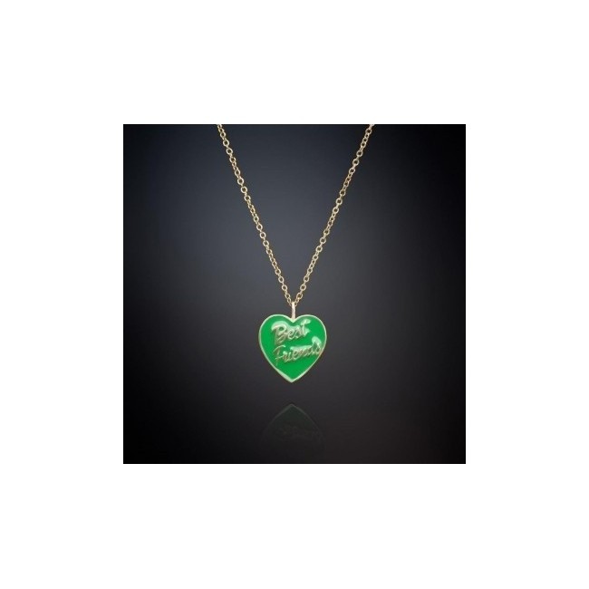 Collana Chiara Ferragni Best Friends cuore verde J19AVI02