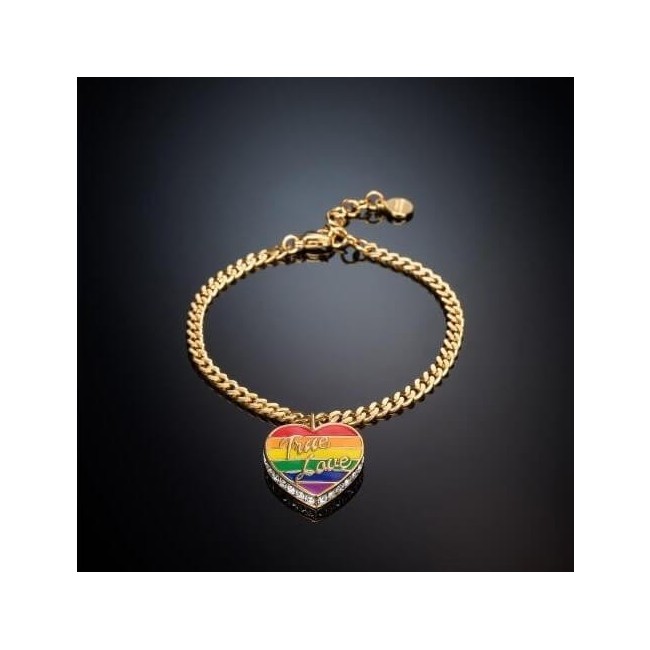 Chiara Ferragni Love Parade rainbow heart bracelet J19AVI07