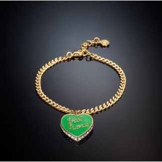 Bracciale Chiara Ferragni Best Friends cuore verde J19AVI06