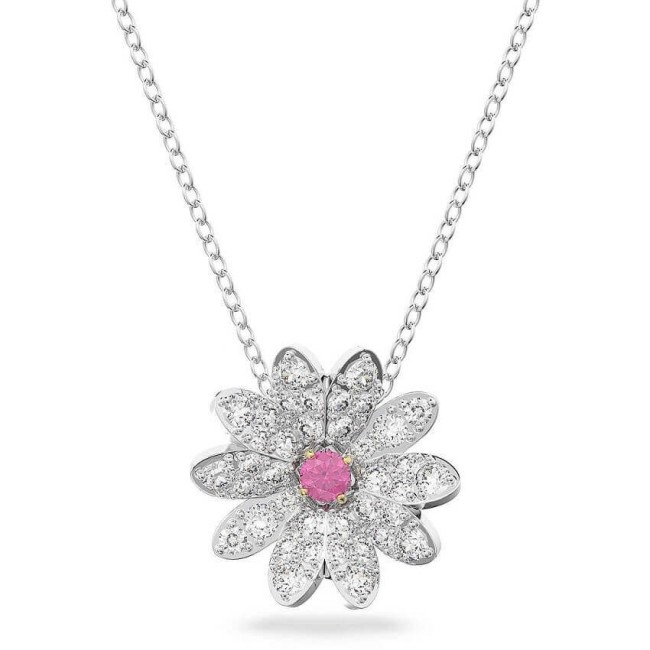 Swarovski Eternal Flower rosa Halskette - 5642868