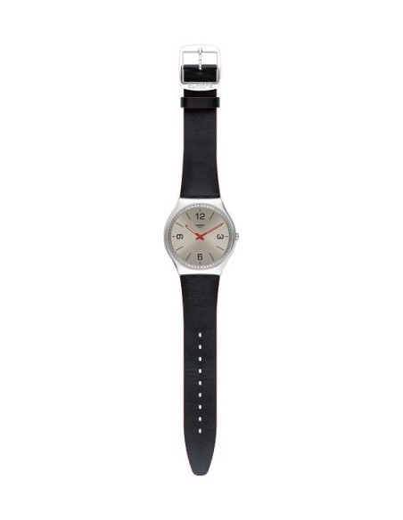 Orologio Swatch Skinmetal nero e rosso - SS07S104