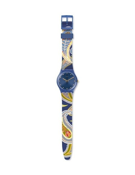 Swatch Gent Silky Way Blaue Fantasieuhr - GN263