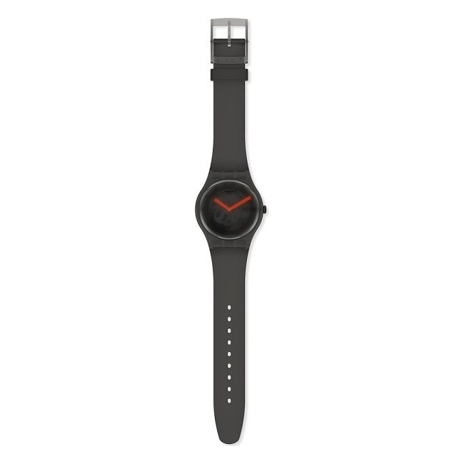 Orologio Swatch Black Blur nero trasparente - SUOB183