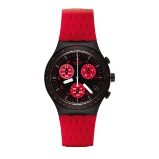 Orologio Swatch Irony Chrono rosso e nero Redly - YCB4022