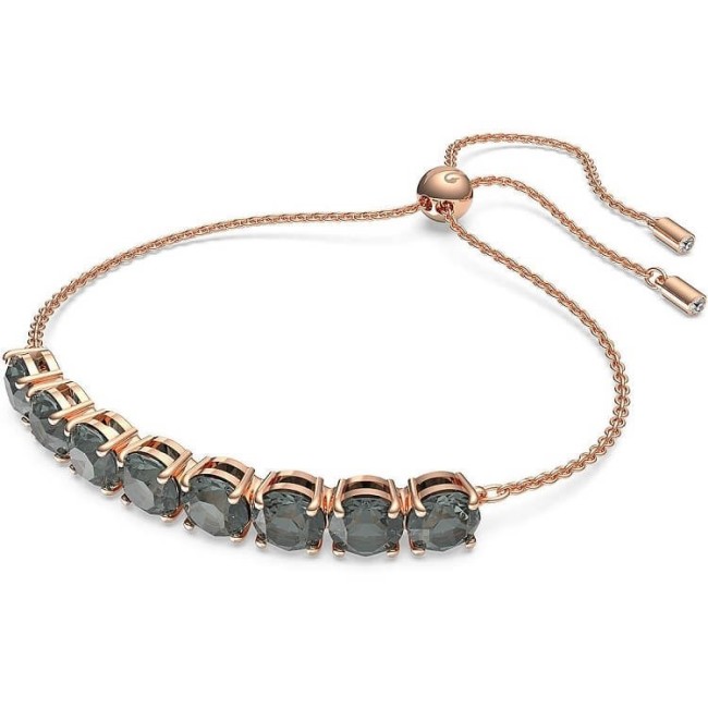 Swarovski Exalta Armband mit schwarzen Kristallen - 5643749