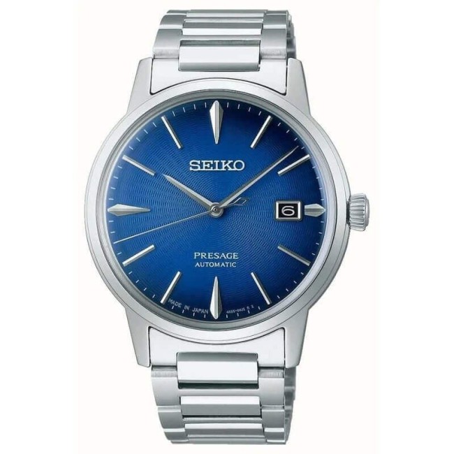 Orologio Seiko Presage Cocktail Blu automatico -  SRPJ13J1