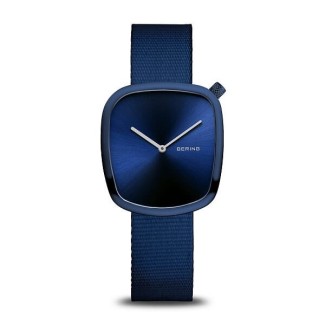 Brilliant blue Bering Pebble watch - 18034397