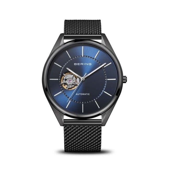 Brillante schwarze Bering Automatikuhr - 16743227