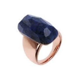 Anello Bronzallure con pietra blu denim WSBZ01863.DUM