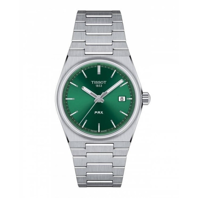Orologio automatico Tissot Prx 35mm verde - T1372101108100