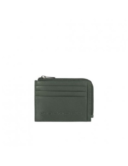 Piquadro Steven green card holder - PP4822S118R / VE