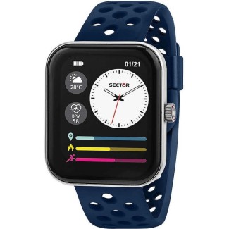 Smartwatch Sector S03 pro blaues Silikon - R3251159002