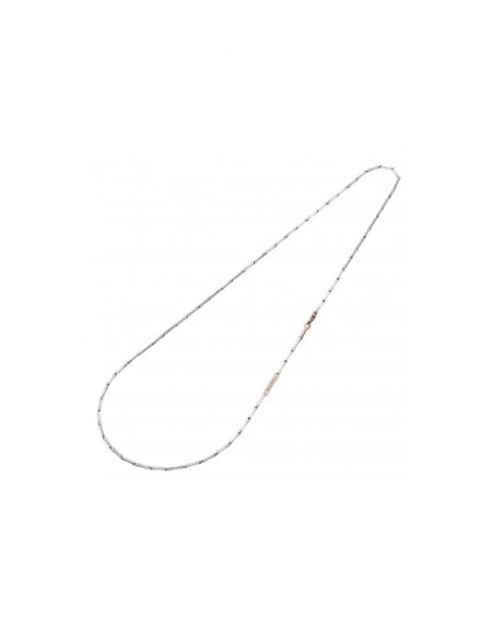 Chimento Bamboo Classic necklace in white and pink gold 1G02672ZZ7500