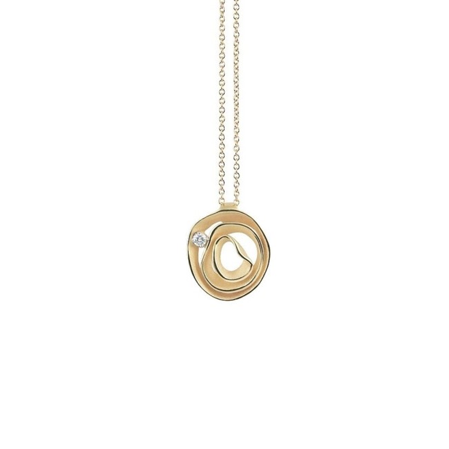Annamaria Cammilli Dune Necklace in Sunrise Yellow Gold GPE2442U