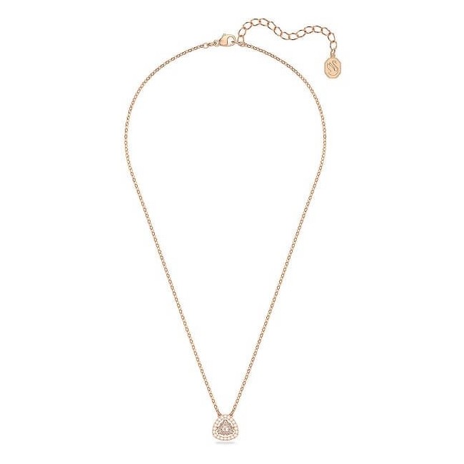 Swarovski Millenia Halskette Rosé mit weißen Steinen - 5640292