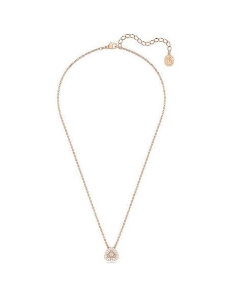 Swarovski Millenia Halskette Rosé mit weißen Steinen - 5640292