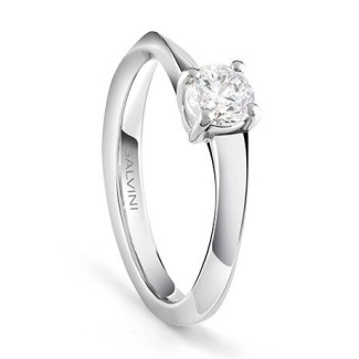 Salvini Desideria ring in white gold and diamond ct0.36 - 20092792