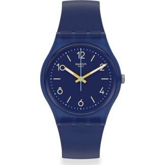 Orologio Swatch Gent Originals Indigo Swing blu - SO28N108