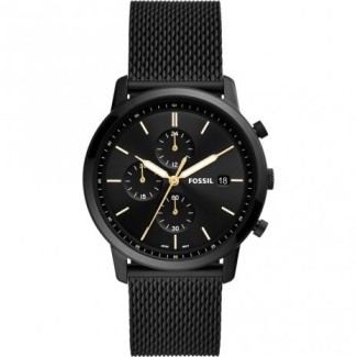 Orologio Chrono Fossil Uom Minimalist Nero - FS5943