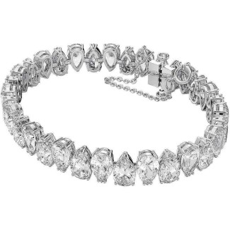 Swarovski Bracciale tennis pear donna Millenia bianco - 5598350