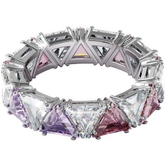 Swarovski Ortyx Millenia ring pink and white - 5608531