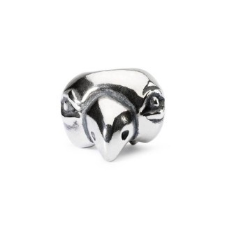 Trollbeads Parrot in silver - TAGBE20062