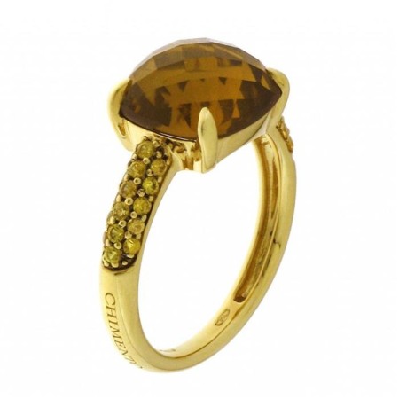 Anello in oro con Quarzo Citrino - 1A06601W31140