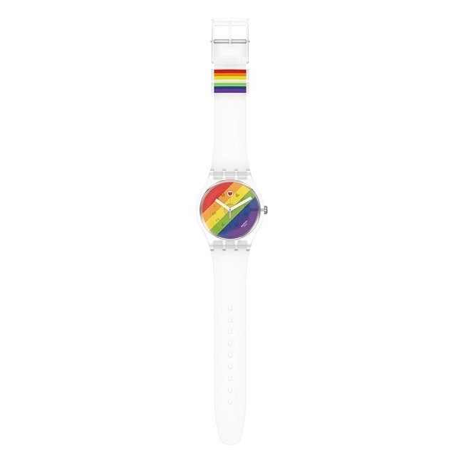 Swatch Stripe Fierce Pride Rainbow SO29K701
