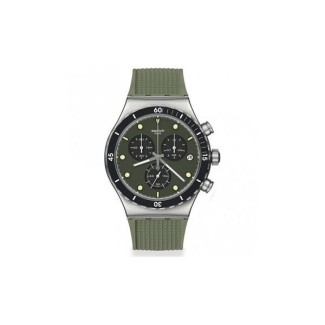 Orologio Swatch Back in Khaki Iriony Chrono - YVS488