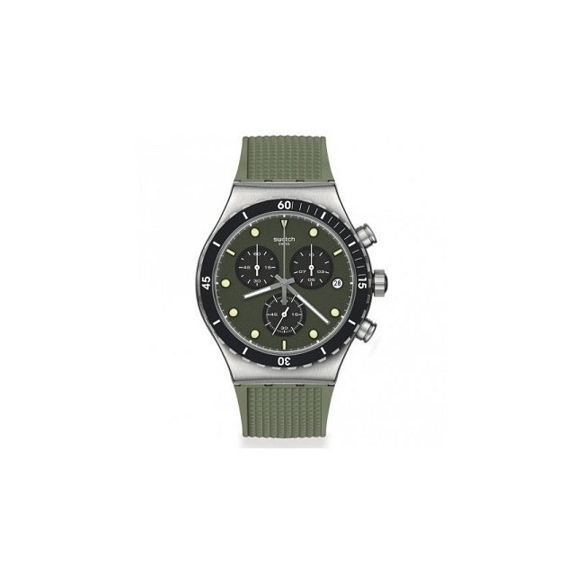 Orologio Swatch Back in Khaki Iriony Chrono - YVS488