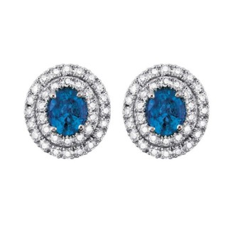 Orecchini Salvini Dora con diamanti e Zaffiro blu 20057688