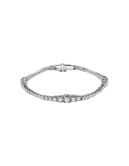 Salvini Grace S tennis bracelet in gold and diamonds - 20071783