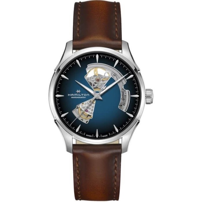 Hamilton Jazzmaster Offenes Herz Braun - H32675540