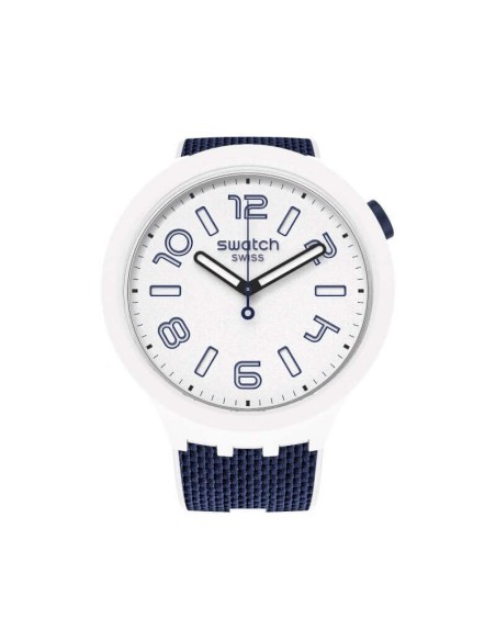 Swatch Watches Deep Snow Blue and White - SO27W102