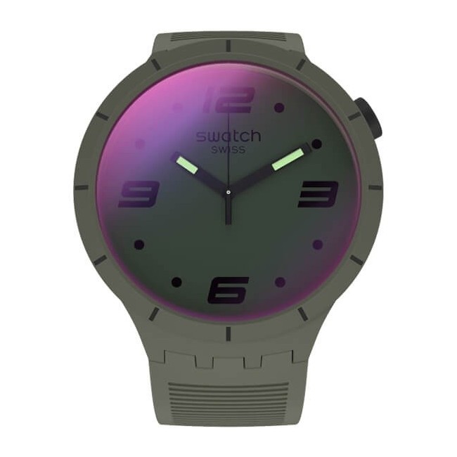 Swatch Big Bold SO27M105 in futuristischem Grün