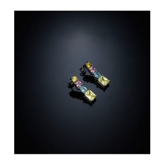 Chiara Ferragni Princess Rainbow earrings, multicolor J19AVS03