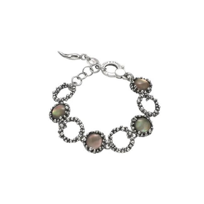 Giovanni Raspini Maui bracelet with quartz and mother of pearl GR10314