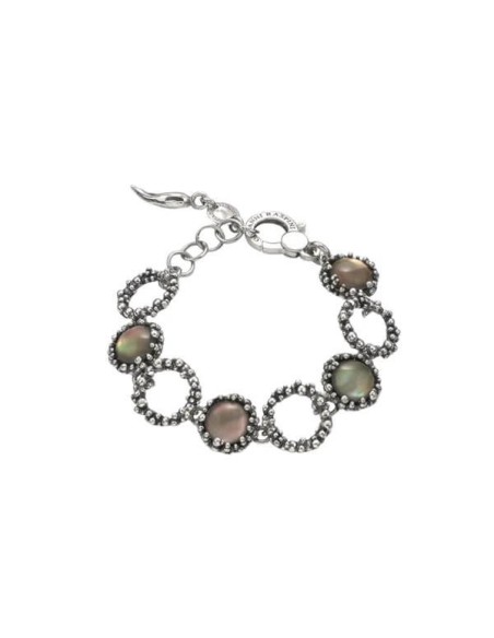 Giovanni Raspini Maui bracelet with quartz and mother of pearl GR10314