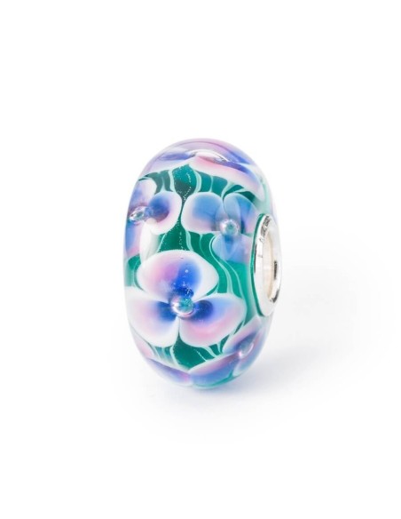 Trollbeads Glass Pansies -TGLBE20348