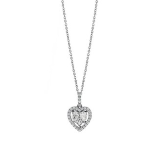 Salvini Magic Heart of Diamonds Necklace - 20085792