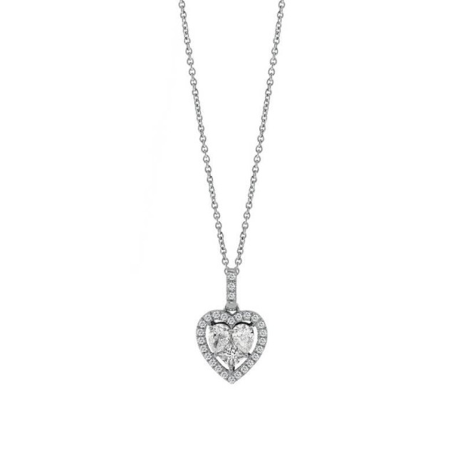 Salvini Magic Heart of Diamonds Necklace - 20085792