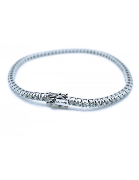 Salvini Battito Tennisarmband aus Gold und 1,01 ct Diamanten – 20079851