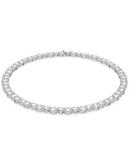 Swarovski Women's tennis necklace pear Millenia white - 5621138