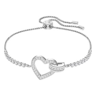 Bracciale Swarovski Lovely cuore con pavè di cristalli 5636447
