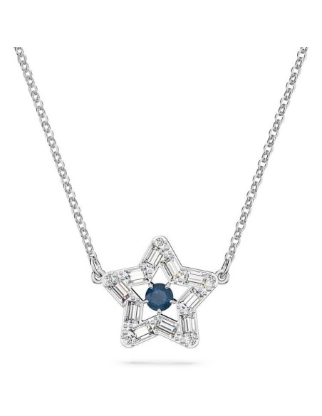 Swarovski Star Halskette mit Kristallen und blauem Zirkon - 5639186