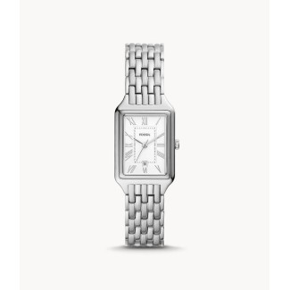 Fossil Raquel Square Steel Watch - ES5221