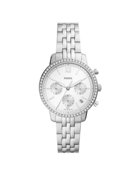 Fossil Neutra Uhr aus Stahl mit Zirkonen - ES5217