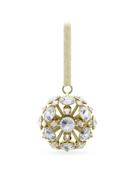 Swarovski Golden Sphere Decoration with Crystals - 5628029
